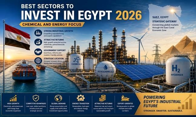 Best Sectors to Invest in Egypt 2026: Chemical and Energy Focus