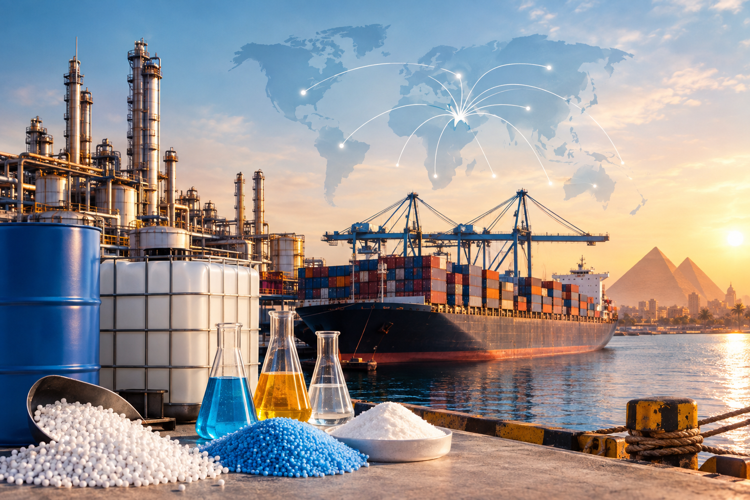 Chemical Export Strategy: Positioning Egypt in Global Trade