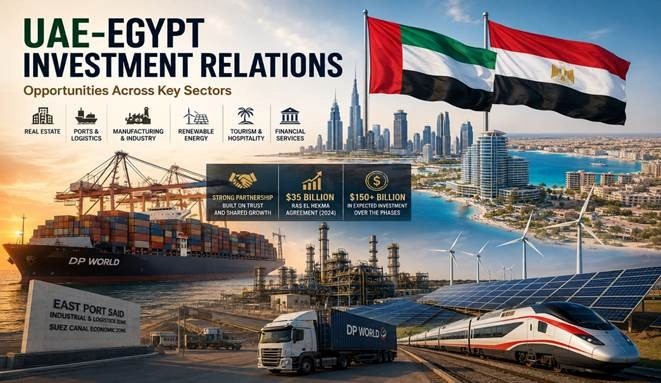 UAE-Egypt Investment Relations: Opportunities Across Key Sectors